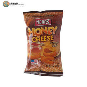 Herr's Honey Cheese Flavored Cheese Curls (USA)