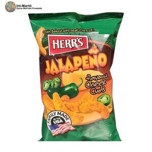 Herr's Jalapeno Flavored Cheese Curls (170 g. USA)