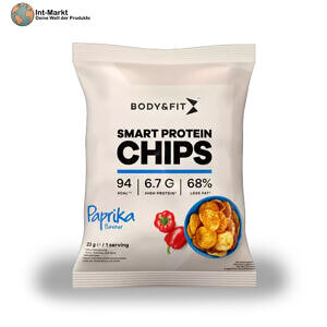 Body&Fit Smart Protein Chips Paprika (12 x 23g)