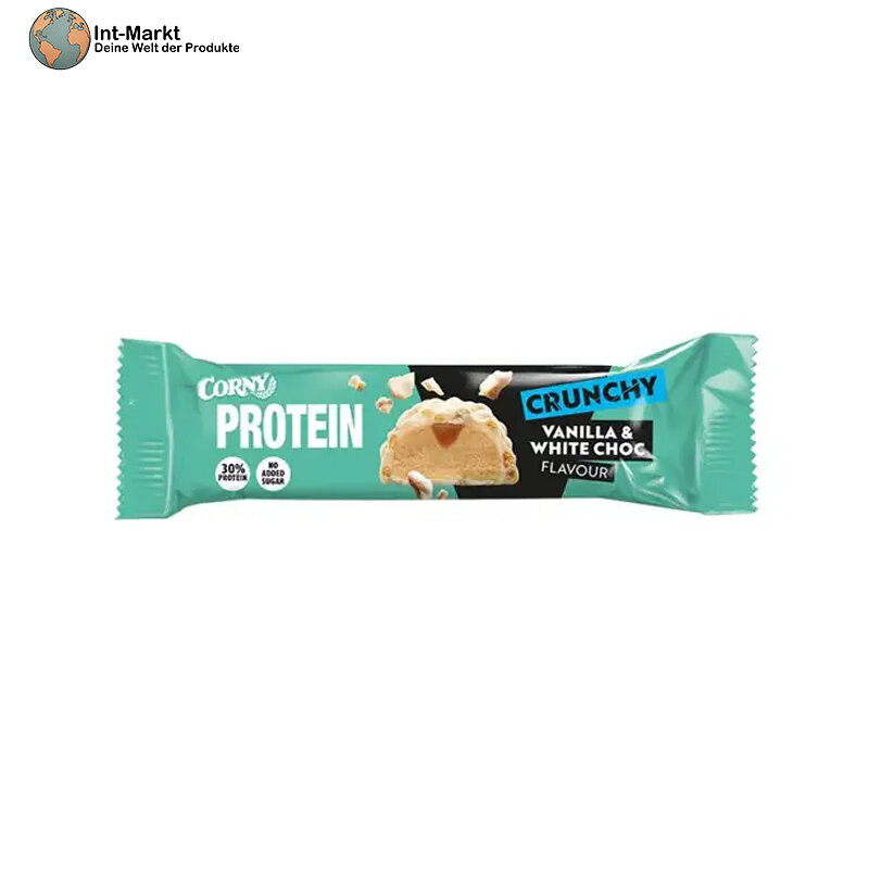 Corny Protein Crunchy Vanille & White Chocolate (12 x 45g)