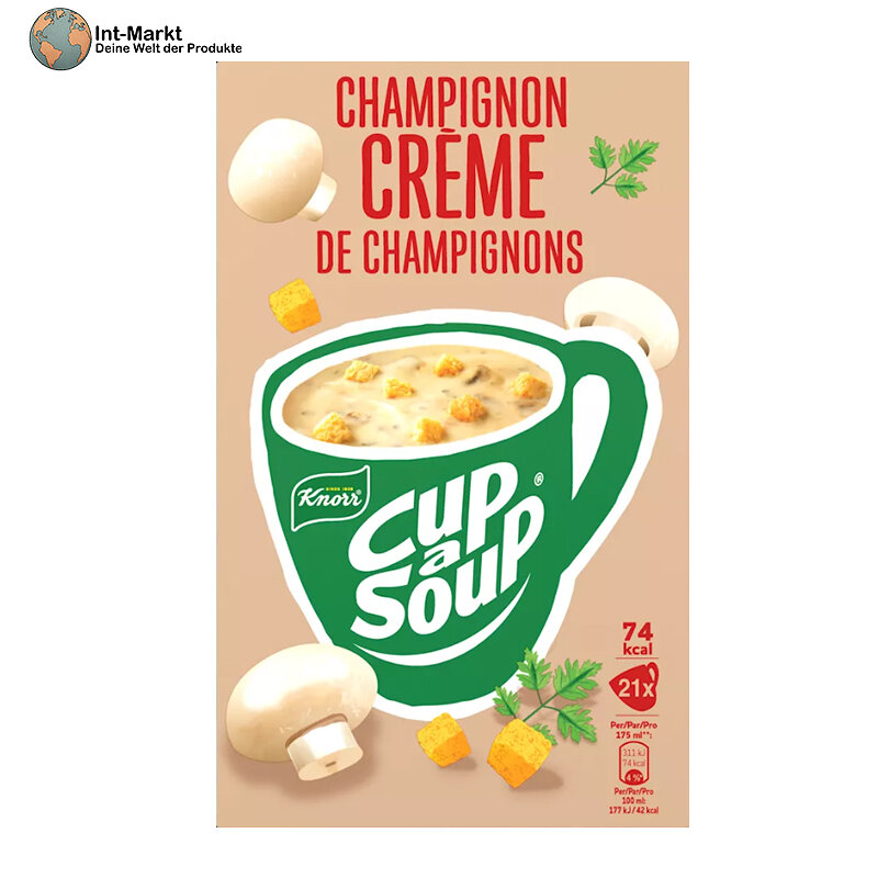 Knorr Cup a Soup Pilze-Cremesuppe (21 x 17g)