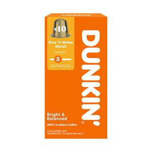 Dunkin' Rise 'N Shine Nespresso Cups - 100 Cups