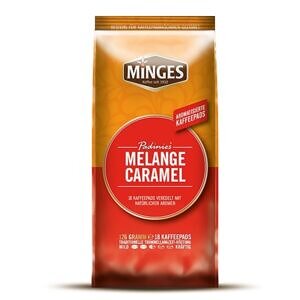 Minges Padines Melange Caramel Kaffeepads 6 x 18 Stück