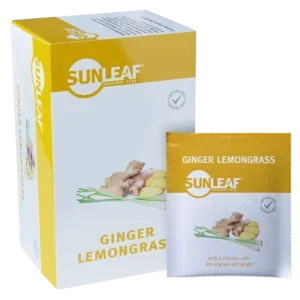 Sunleaf Ginger Lemongrass Tee 4 x 25 Beutel