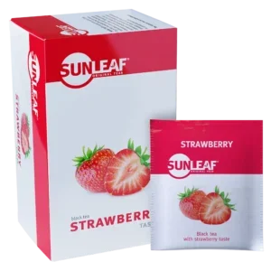 Sunleaf Erdbeere Tee 4 x 25 Beutel