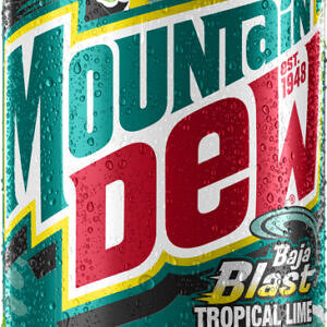 Mountain Dew USA Baja Blast Tropical Lime 355 ml